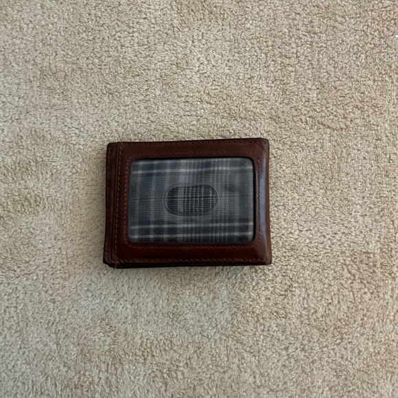 Vintage Fossil Wallet With Money Clip - Picture 4 of 4